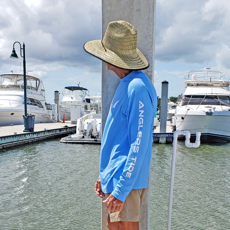 Anglers Tide Classic Ultramarine Blue Long Sleeve Shirt