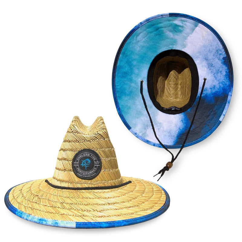 Oceanic Blue Straw Hat